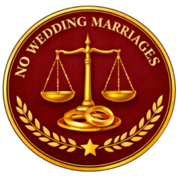 Official No Wedding Marriages website seal